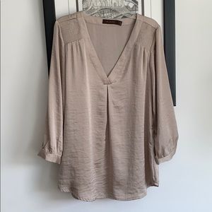 Lightweight cream blouse